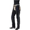 Tough 1 Suede Leather Schooling Chaps Large Blk view 1