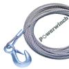 Powerwinch 20' x 7/32" Replacement Galvanized Cable w/Hook f/215, 315 & T1650 view 1