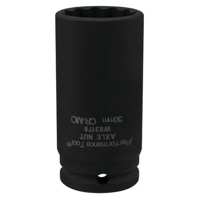 Performance Tool W83178 30mm 12 Point Axle Nut Socket