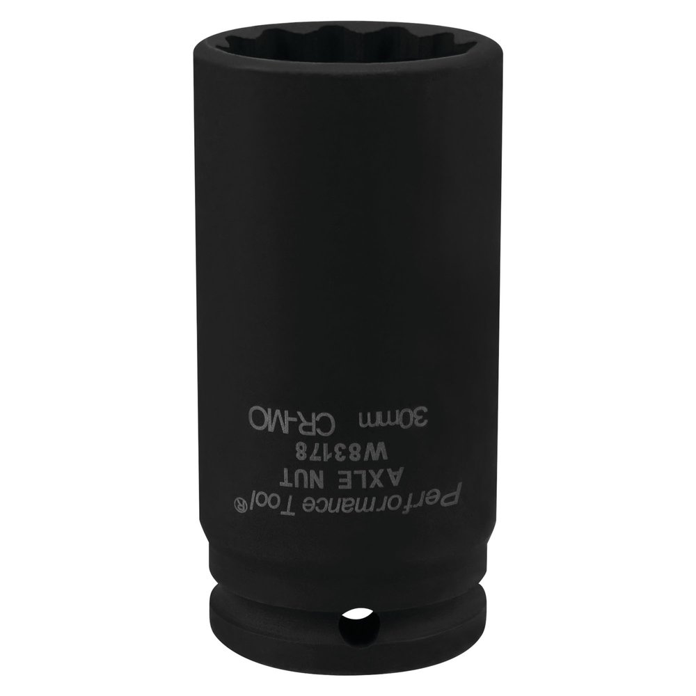 Performance Tool W83178 30mm 12 Point Axle Nut Socket