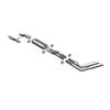 MagnaFlow Cat-Back Performance Exhaust System 16523 - Street Series, Stainless Steel 3in Main Piping, Dual Same Side Behind Passenger Rear Tire Exit, Polished 3.5in Exhaust Tip - Truck Exhaust Kit view 1