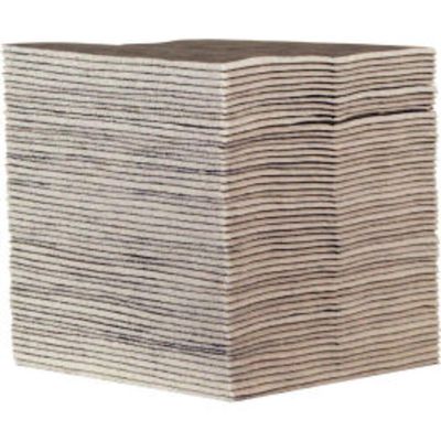 USA SEALING Sellars EverSoak Heavy-Duty General Purpose Pad Gray 15"X19" 50/Cs