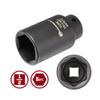 Powerbuilt 31mm Axle Nut Socket, 1/2-Inch Drive, 6 Point, Remove Front Wheel Drive Axles Shaft Nuts - 647077 view 2