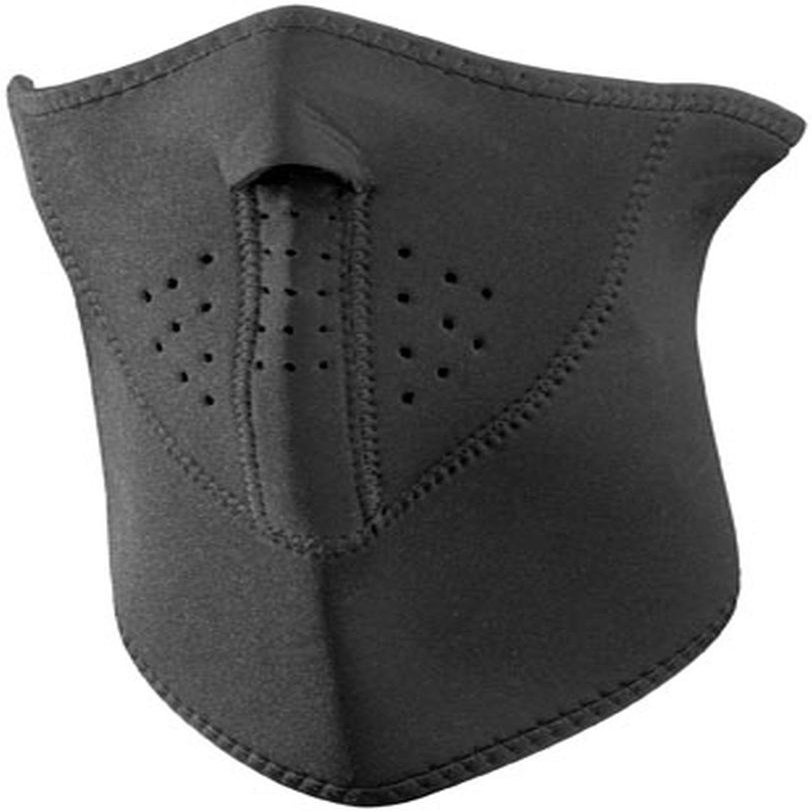 Zan Headgear 3 Panel Half Mask - Black