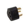 Valterra RV Temporary Adapter 30 AMP Male to 15 AMP Female Triangle *BU2011* view 1