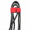 JT&T Products (20-8-2) - 8" Hook & Loop Strip-Tie Fasteners with Buckle, Red, 8 Pcs. view 1