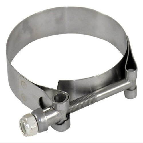 3.38" Stainless Steel T-Bolt Clamp (fits 3" ID 3-4 Ply Silicone Hose)