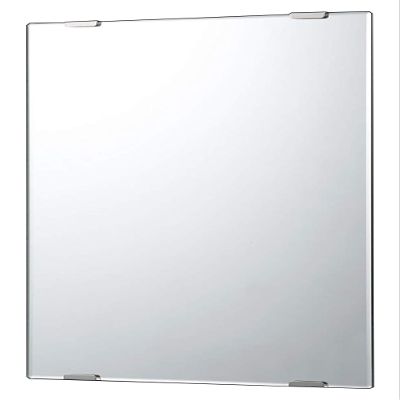 Topre Corporation Bath Mirror, Replacement Mirror, Approx. Length 24.0 x Width 16.0 inches (61 x 40.6 cm), Thickness 0.2 inches (5 mm), Moisture Resistant, Easy Installation, Made in Japan N-8, 1