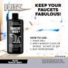 Flitz Faucet Wax Plus - 7.6oz Bottle of USA-Made, Water-Based Faucet Cleaner & Polisher for Water Stains, Fingerprints, & More - Metal Wax for Bronze, Nickel, Chrome, Brass - Granite Polish (1 Pack) view 4