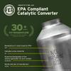 MagnaFlow 23630 Large Stainless Steel Direct Fit Catalytic Converter view 3