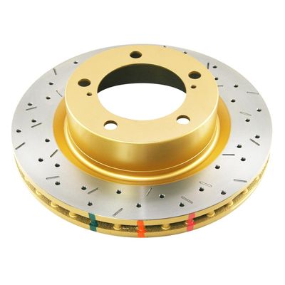 DBA DBA42723XS 4000 XS Premium Cross-Drilled and Slotted Rear Vented Disc Brake Rotor