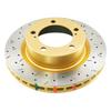 DBA DBA42723XS 4000 XS Premium Cross-Drilled and Slotted Rear Vented Disc Brake Rotor view 1
