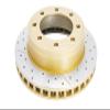 DBA DBA653X Street Series Gold Cross-Drilled and Slotted Rear Vented Disc Brake Rotor view 3