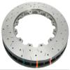 DBA DBA5067.1XS 5000 Series XS Premium Cross-Drilled and Slotted Front Vented Replacement Disc Rotor with NAS Lock Nut view 1