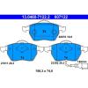 ATE EU687A Original Disc Brake Pad Set view 2