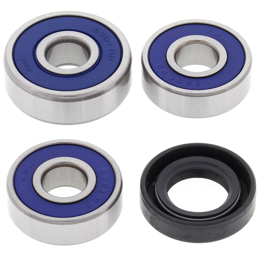 All Balls Front/Rear Wheel Bearing and Seal Kit (251167) Compatible with Suzuki, Kawasaki, Honda