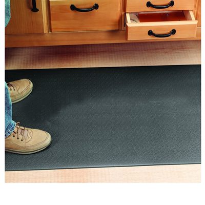 Anti-Fatigue Floor Mat, 2 X 5, Pebble, Beveled Edge
