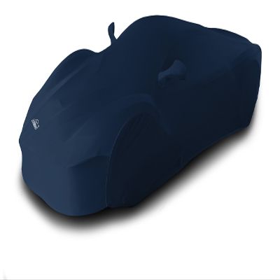 Coverking Custom Car Cover for Select Ford Torino Models - Satin Stretch (Dark Blue)