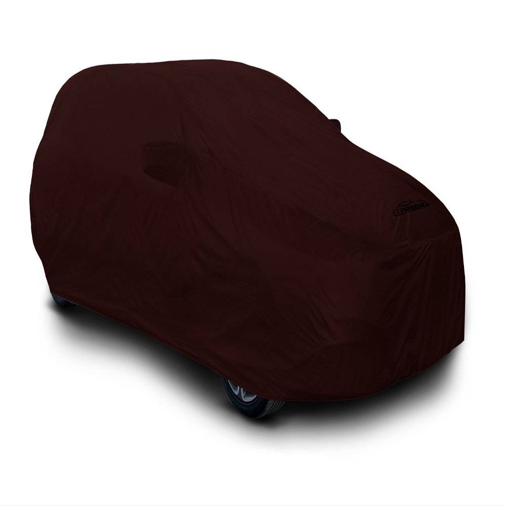 Coverking Custom Car Cover for Select Chrysler LeBaron Models - Stormproof Solid (Wine)