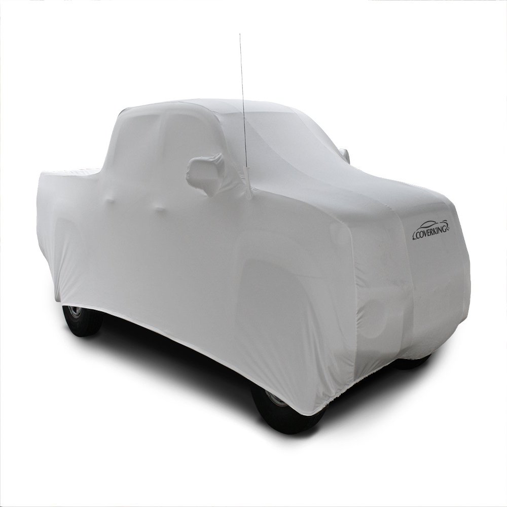Coverking Custom Fit Car Cover for Select GMC Models - Satin Stretch (Pearl White)