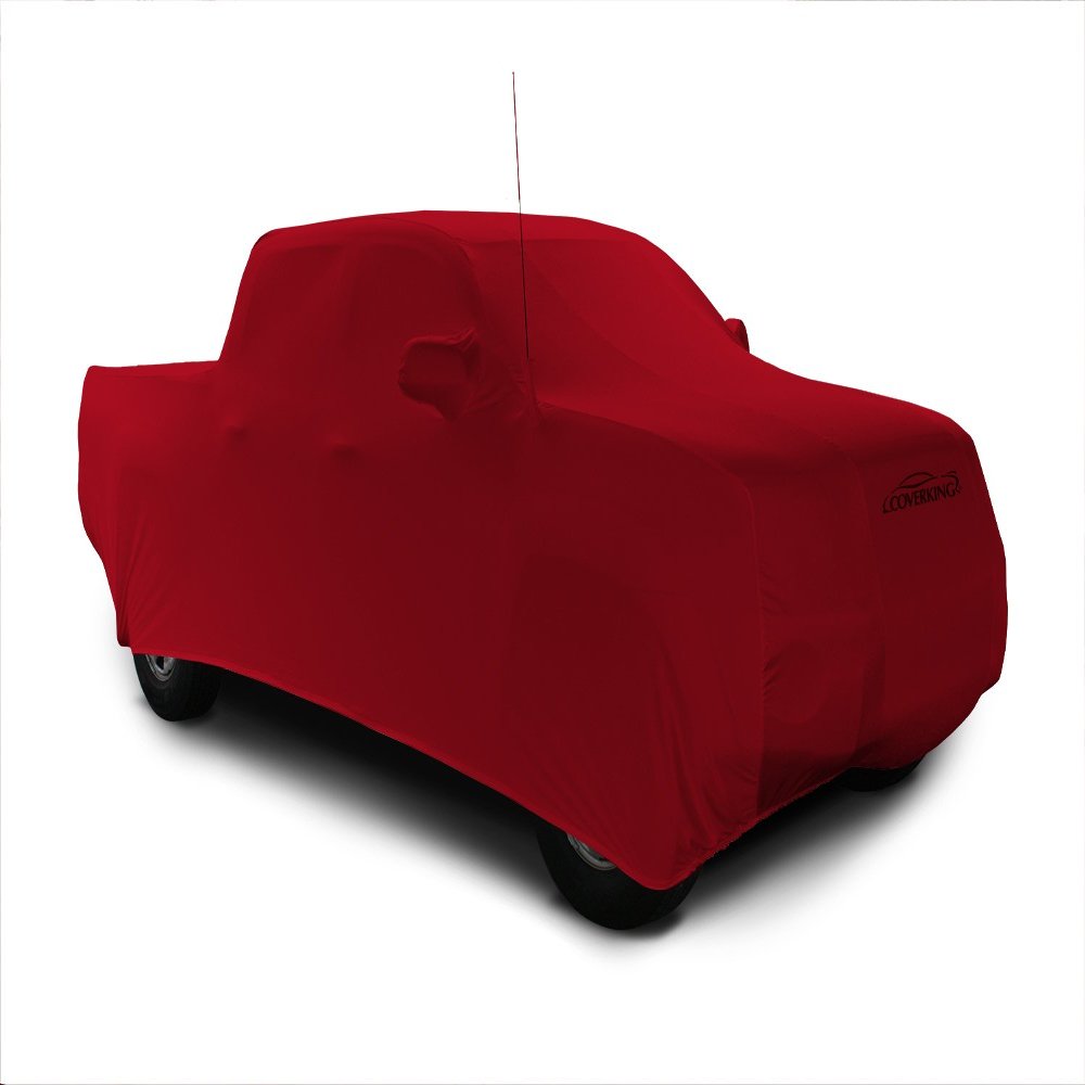Coverking Custom Fit Car Cover for Select Dodge Models - Satin Stretch (Red)