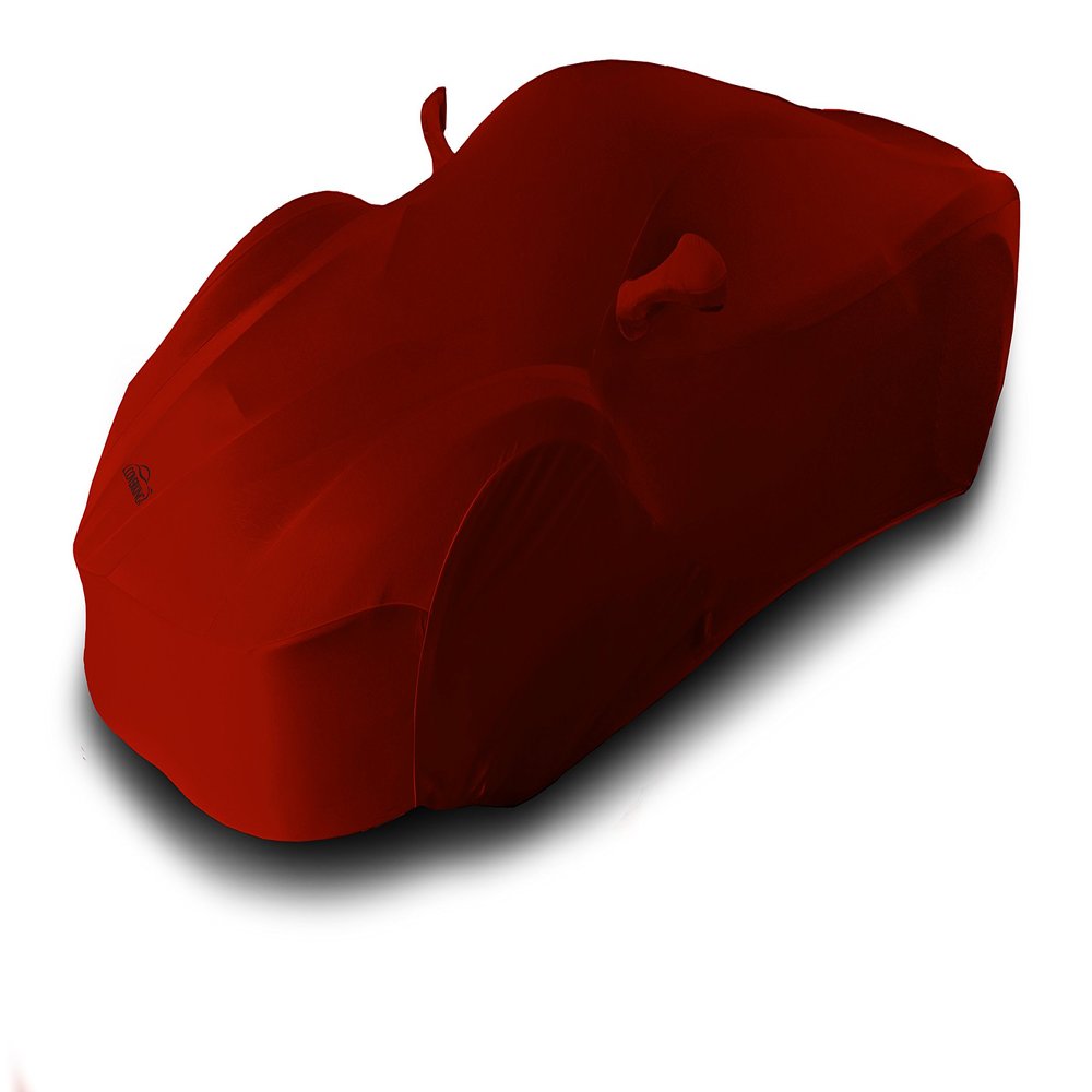 Coverking Custom Car Cover for Select Honda Accord Models - Satin Stretch (Red)