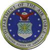 Air Force - 2.75 inch Round 3D Decal view 1