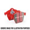EBC Brakes Redstuff 3000 Series Sport Brake Pad Set DP3753/2C to Fit FERRARI,MASERATI,AC,MONTEVERDI,LAMBORGHINI view 2