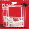 Bulldog Plastic Mirror Holder Kit-4/Pkg 230905, 4 Items/Order