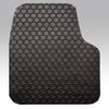 Intro-Tech Hexomat Front Row Custom Floor Mats for Select Ford Bronco F/S Models - Rubber-Like Compound (Black) view 2