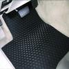 Intro-Tech Hexomat Front Row Custom Floor Mats for Select Ford Bronco F/S Models - Rubber-Like Compound (Black) view 4