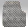 Intro-Tech MI-133F-RT-G Hexomat Front Row 2 pc. Custom Fit Auto Floor Mats for Select Mitsubishi Mirage Models - Rubber-Like Compound, Gray view 3
