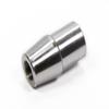Meziere Enterprises Tube End, Weld-On, Threaded, 3/4-16 in Right Hand Female Thread, 1-1/4 in Tube, 0.065 in Tube Wall, Chromoly, Natural, Each view 1