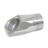 Meziere WP1045U Polished 1" NPT Male to 1" NPT Female Fitting Adapter view 1