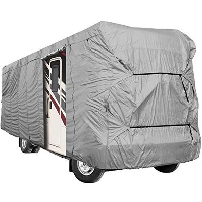 North East Harbor Waterproof Superior RV Motorhome Fifth Wheel Cover Class A B C Fits Length 31'-34' Travel Trailer Camper Zippered Panels Allow Access to The Door, Engine and Both Side Storage Areas