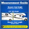 North East Harbor Waterproof Superior RV Motorhome Fifth Wheel Cover Class A B C Fits Length 31'-34' Travel Trailer Camper Zippered Panels Allow Access to The Door, Engine and Both Side Storage Areas view 3
