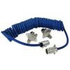 Roadmaster 164 Flexo-Coil 4-Wire Power Cord with Plugs & Sockets Included | Designed for Motorhomes with 4-Way Sockets | Durable Construction | Water, Oil, & Chemical Resistant view 1