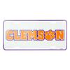 Hangtime Clemson University - Clemson Tigers - Clemson (Tiger Paw) Embossed Metal auto tag view 1