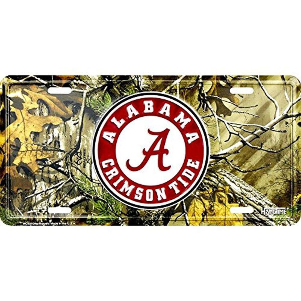 Signs 4 Fun SL50104 Alabama Realtree camo, License Plate