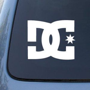 6" DC SHOE COMPANY - Car, Truck, Notebook, Skateboards, Vinyl Decal Sticker