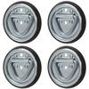 Flush Mount Tiedowns D-Ring 1,200 lb. 2-hole Tie Down - 4 view 1