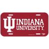 NCAA Indiana Hoosiers License Plate, Team Color, One Size view 2