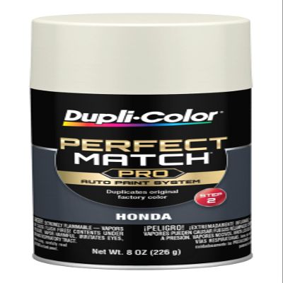 Dupli-Color Perfect Match Premium Automotive Paint, Taffeta White, 8 oz
