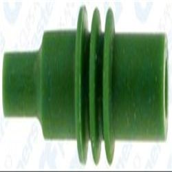 Delphi 25 GM WeatherPack Cavity Plugs 12010300 Green Plastic & Rubber