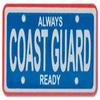 Mini License Plate - Coast Guard view 1