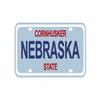 Karen Foster Design State License Plate Scrapbooking Embellishment, Nebraska view 1