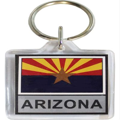Flagline Arizona - Lucite Keyring