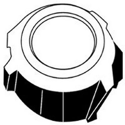 2-1/8 Inch Diameter Plastic Gas Cap for MTD Lawn Tractors