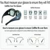 Outfitter clear motorcycle glasses. Over-Prescription glasses view 2