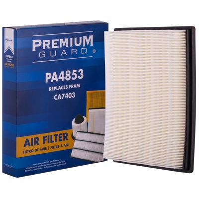 PG Engine Air Filter PA4853 | Fits 1994-93 Ford F-350, F-250, F Super Duty, 1987-84 Escort, 1986-84 Tempo, 1993 F59, 1987-84 Mercury Lynx, 1986-84 Topaz
